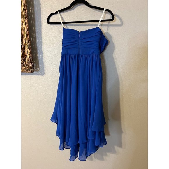 Rami Kashou Bebe Dress 00 Royal Blue NWT Cruise Party Wedding Event - Picture 8 of 8